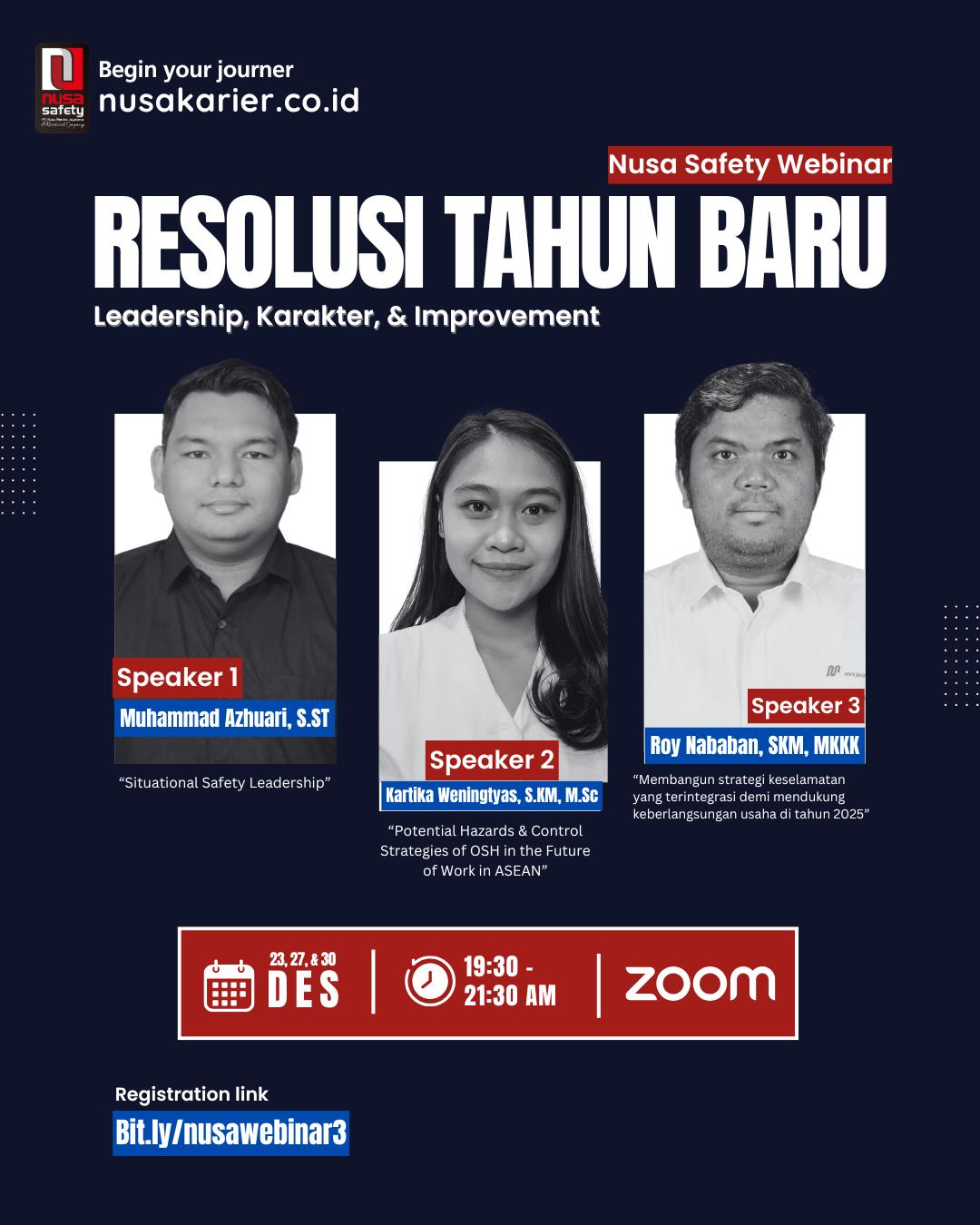 Webinar Resolusi Tahun Baru