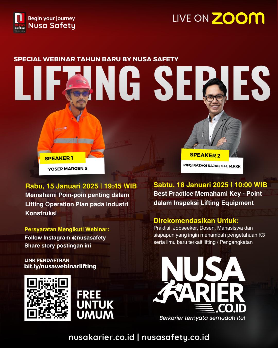 Webinar Lifting Series